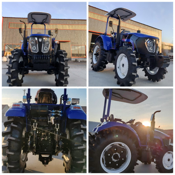 100HP Tractors Working On The Farm