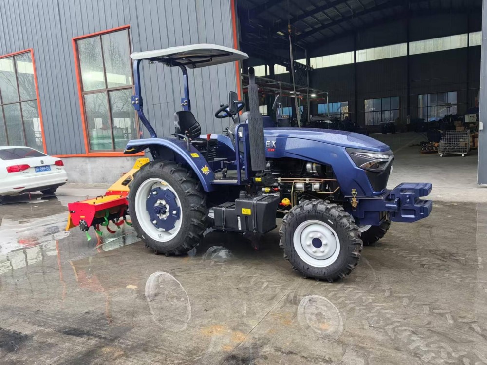 50HP Compact Tractor with Plough