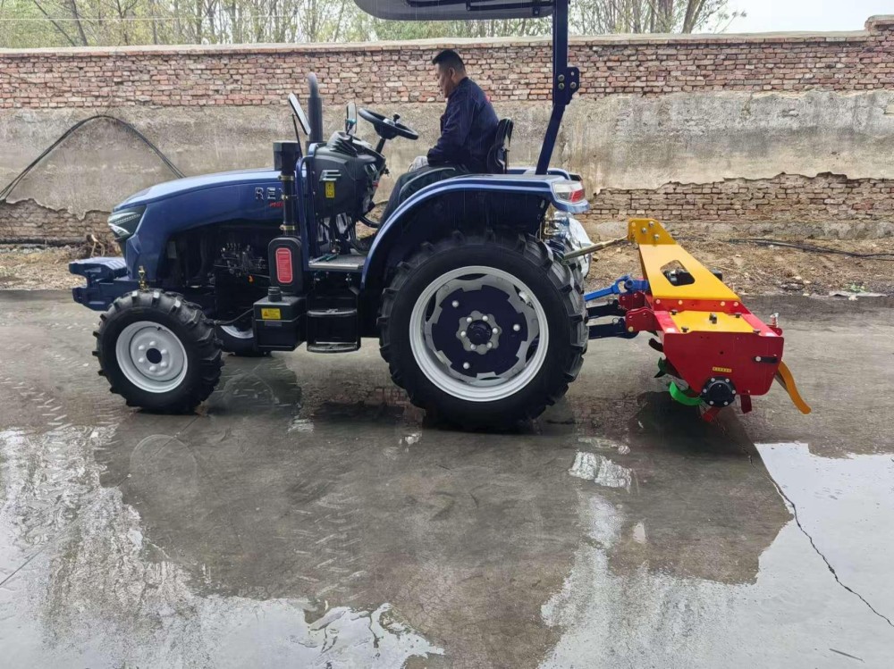 50HP Compact Tractor with Plough