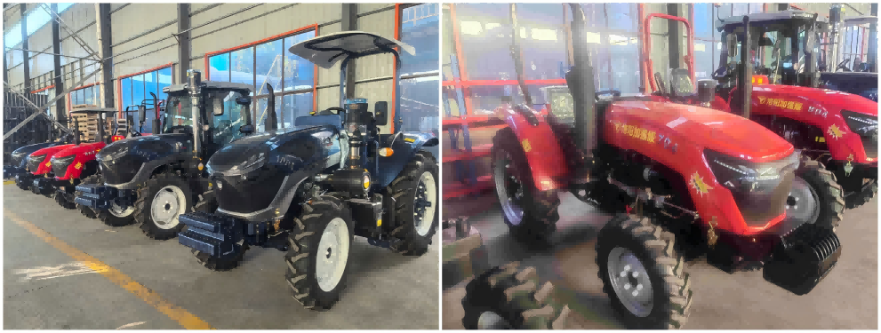 80 Horsepower Multifunctional Tractor for Greenhouse Use