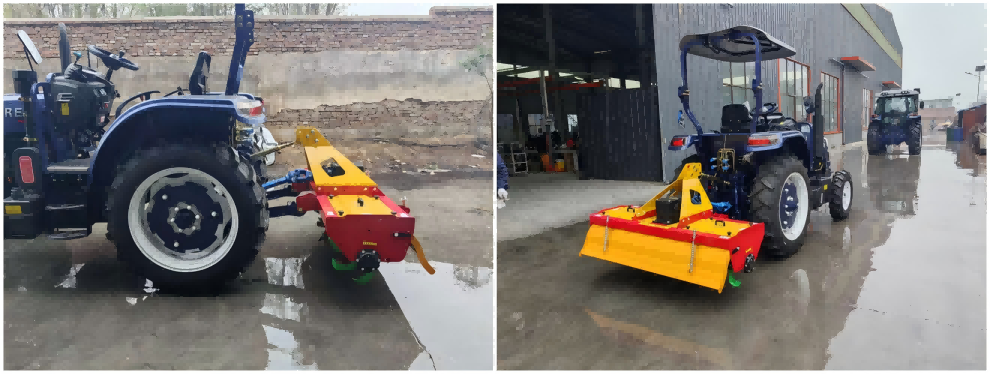 80HP Tractor with Agricultural Implements