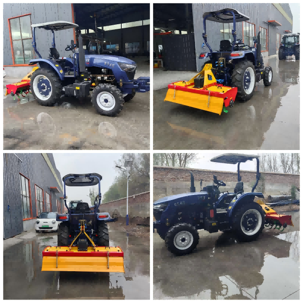 80HP Mini Tractor with Rotary Tiller