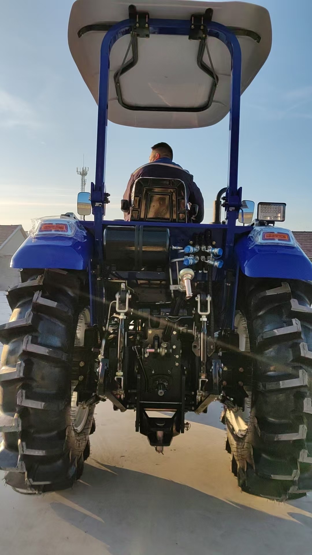 100HP Tractors Working On The Farm